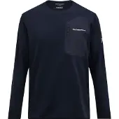 Peak Performance Herren Sweatshirt M Freelight Polartec Grid-BLACK
