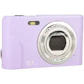 INF Digitalkamera 48MP mit 16x Digitalzoom, HD-Display, 2.4 Zoll IPS-Bildschirm Violett
