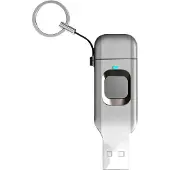Semoic Fingerabdruck-Flash-Laufwerk aus Metall OTG Pendrive USB 3.0