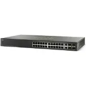 Cisco SG500-28MPP, Managed, L2, Gigabit Ethernet (10/100/1000), Power over Ethernet (PoE), Rack-Einbau, 1U