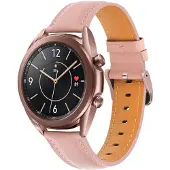 INF Lederarmband für Samsung Galaxy Watch 3 Pink