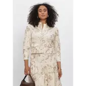 Dea Kudibal Damen Blazers Marilyn - Ecru - Größe XXL