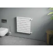 Ximax Paneelheizkörper WC Heizkörper Austausch Pep Weiss Höhe 650 mm, Breite 600 mm 497 Watt