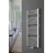 Ximax Badheizkörper Chrom Chromheizkörper gerade C1 Mittenanschluss Höhe 916 mm, Breite 600 mm 375 Watt