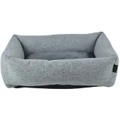 Lebon Hundebett Bonny XL 85 x 70 cm grau-schwarz