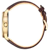 Citizen Eco Drive Uhr BM8553-16AE Herrenuhr Rosegold Leder