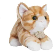 Aurora MiYoni Katze orange/weiß 20 cm