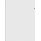 Magni Aktenhüllen A4 100er Hart-PVC, glasklar