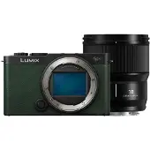 Panasonic LUMIX S9 Body Dark Olive + LUMIX L-mount S 18mm f/1.8