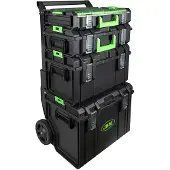 JBM Modulares Gestell Mit 4 Stapelbaren Boxen