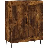 vidaXL Sideboard Räuchereiche 69,5x34x90 cm Holzwerkstoff