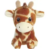 Aurora Eco Nation Mini Giraffe Braun 13 Zentimeter
