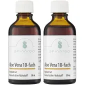 Spinnrad Aloe Vera 10fach flüssig 2x 2x50 ml Flüssigkeit
