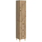 Syfax Schrankset 2 pcs 33 x 34,5 x 90 cm Holzwerkstoff