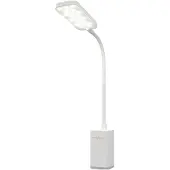 Nedis LED-Schreibtischlampe - Dimmbar - 1 Lichtmodus - 90 lm - Wiederaufladbar - Berührungsfunktion - Weiss