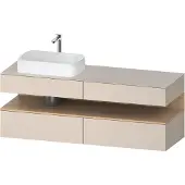 Duravit QA4777030830000 QAT KWTU WH Eck 1600x550x600 Tp. Smt