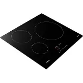 Samsung NZ63M3NM1BB/UR, Schwarz, Integriert, Zonen-Induktionskochfeld, 3 Zone(n), 3 Zone(n), Regelmäßig
