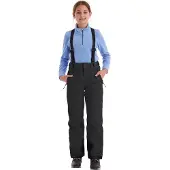 Killtec Skihose "Girls Skihose 242" Wasserdicht, atmungsaktiv, abnehmbare Träger, rutschfester Schneefang