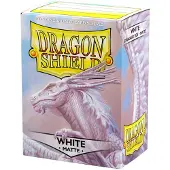 Dragon Shield ART11005 - Schutzhüllen für Karten: Matt - Weiss (100 Stk)