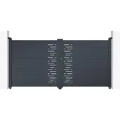 Casanoov Doppelflügeltor Aus Aluminium Arlberg 300x140cm Grau