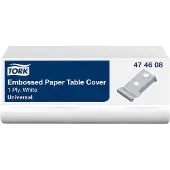 Tork Damask Papier Tischdeckenrolle Weiß, Anpassbar an Tischlänge, 100 m Rolle, ...