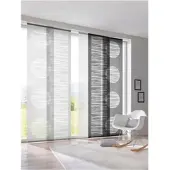 HEINE Schiebevorhang in anthrazit | Gr.: 245-x-60-cm