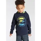 Kangaroos Langarmshirt "Shirt für kleine Jungen" Kapuzenshirt mit Print