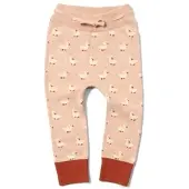Little green radicals Bio-Baumwollstrick-Jogger in Haferflocken | Gr.: 4-5-jahre