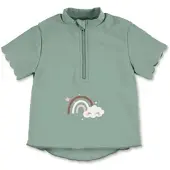 Sterntaler Badeshirt kurzarm Regenbogen in sattes grün | Gr.: 116
