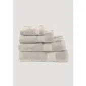Hessnatur Frottier Handtuch in mandel | Gr.: 100 x 180 cm