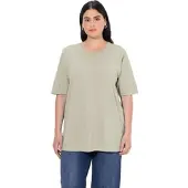 Ulla Popken Shirt in waldgrün | Gr.: 46-48