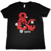 Dungeons & Dragons Shirt "Dices Kids Tee" in Schwarz | Gr.: 8
