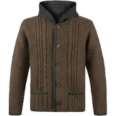 Stockerpoint Trachtenstrickjacke "Milan" in tobacco | Gr.: 46
