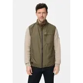 Camel active Outdoor Weste aus wasserabweisendem Material in Olivgrün | Gr.: XXL