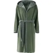 Redbest Leichtfrottier Bademantel Tracy in oliv | Gr.: M
