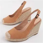 Montevita Wedge Sparto Balenci7 Braun