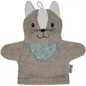 Sterntaler Waschhandschuh KATZE Lilly in grau | Gr.: onesize