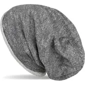 StyleBREAKER Beanie Mütze in Dunkelgrau meliert | Gr.: onesize