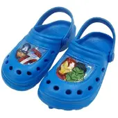Marvel Avengers Kinder Jungen Clogs Badeschuhe - 30/31, Blau