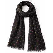 Collezione alessandro Modeschal "Pünktchen" 1 Stk. Made in Italy, super-weiches Viskose