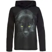 Kidsworld Kapuzenshirt in schwarz | Gr.: 152/158