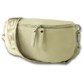Toscanto Leder Gürteltasche Tasche beige, mehrfarbig ca. 25cm | Gr.: onesize