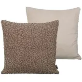 Pichler Dekokissenhülle Jasper 45x45 cm | rosenholz - beige