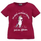 Kidsworld T-Shirt in rot | Gr.: 92/98