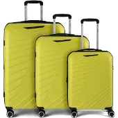 Benzi 5808 4 Rollen Kofferset 3-teilig mit Dehnfalte