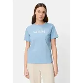 Camel active T-Shirt aus reiner Baumwolle in Hellblau | Gr.: L