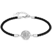 FYNCH-HATTON Armband The Compass Coin in silber | Gr.: onesize