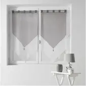 Douceur D`Interieur 2er-Set Gardinen, mit Schlaufen