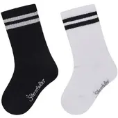 Sterntaler Active Socken Ringel 2er-Pack in schwarz | Gr.: 30