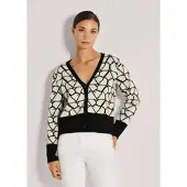 MADELEINE Strickjacke "Strickjacke Langarm Jacquard-Cardigan mit Kaschmir" aufwendiges Jacquardmuster